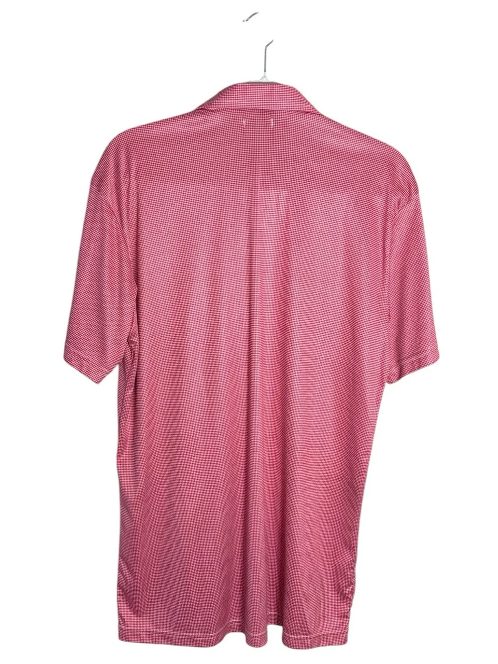 Collars & Co Micro-check Polo Shirt L